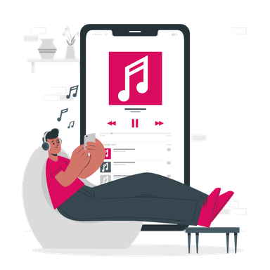 Browse & Listen illustration